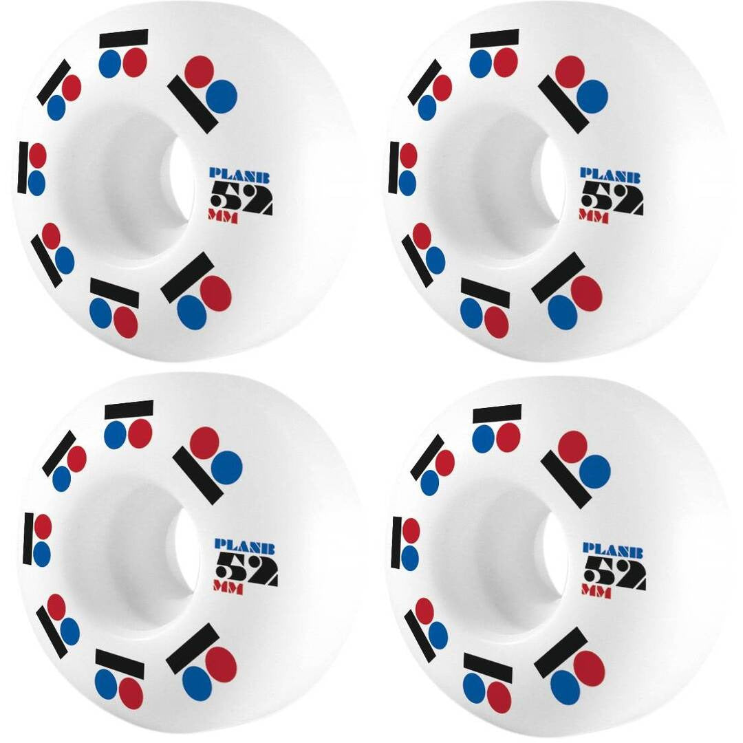 Plan B Iconic Skateboard Wheels 4-Pack